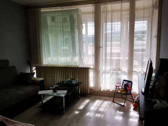 Baie vitrée loggia (contre jour)